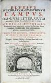 MEDICINE & SCIENCE  REYS FRANCO, GASPAR DOS. Elysius jucundarum quaestionum campus.  1661